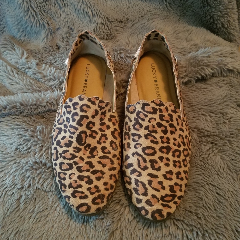 Lucky Brand Leopard flats